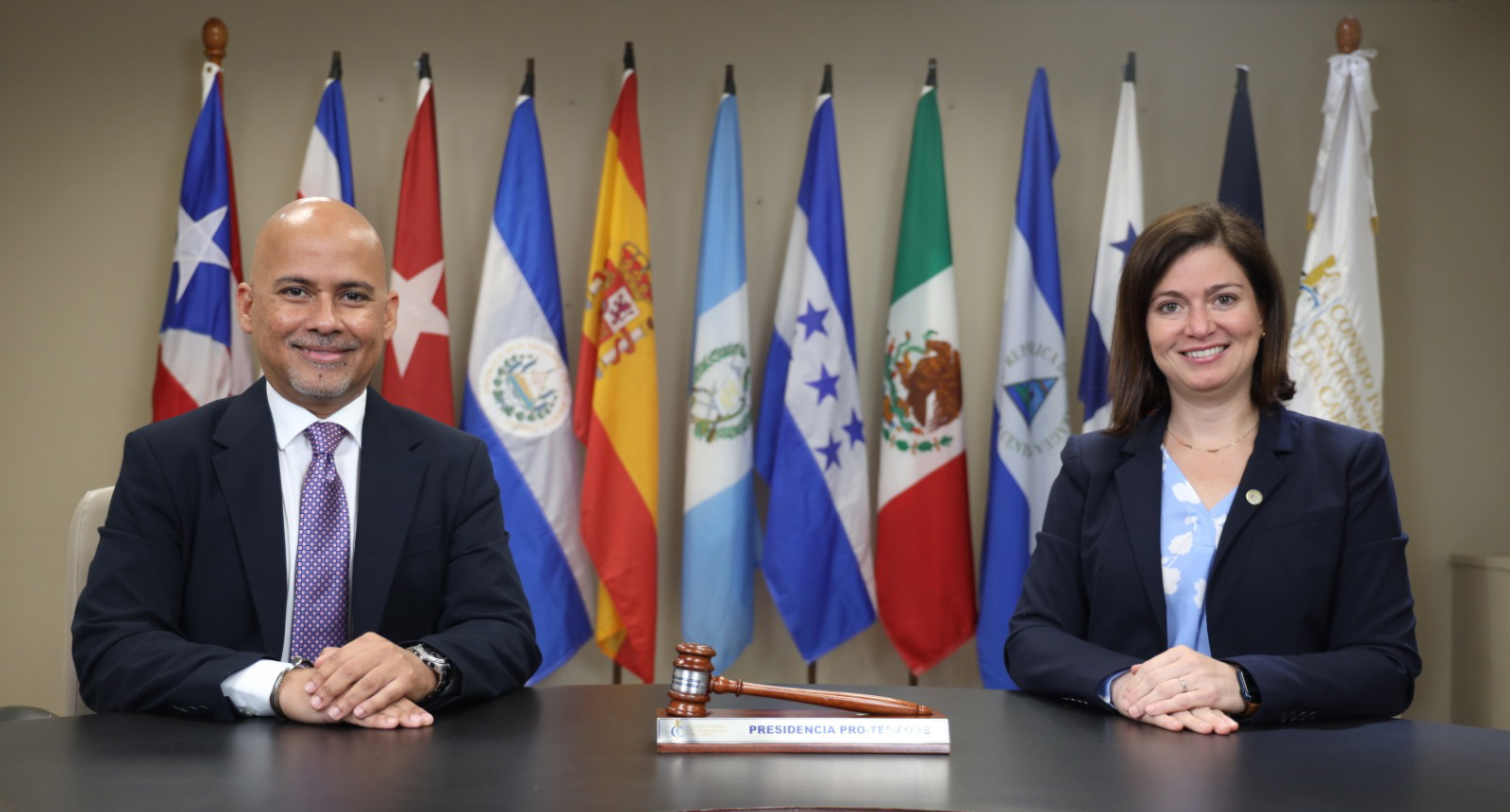 Jueza Presidenta asume Presidencia Pro Tempore del Consejo Judicial Centroamericano y del Caribe
