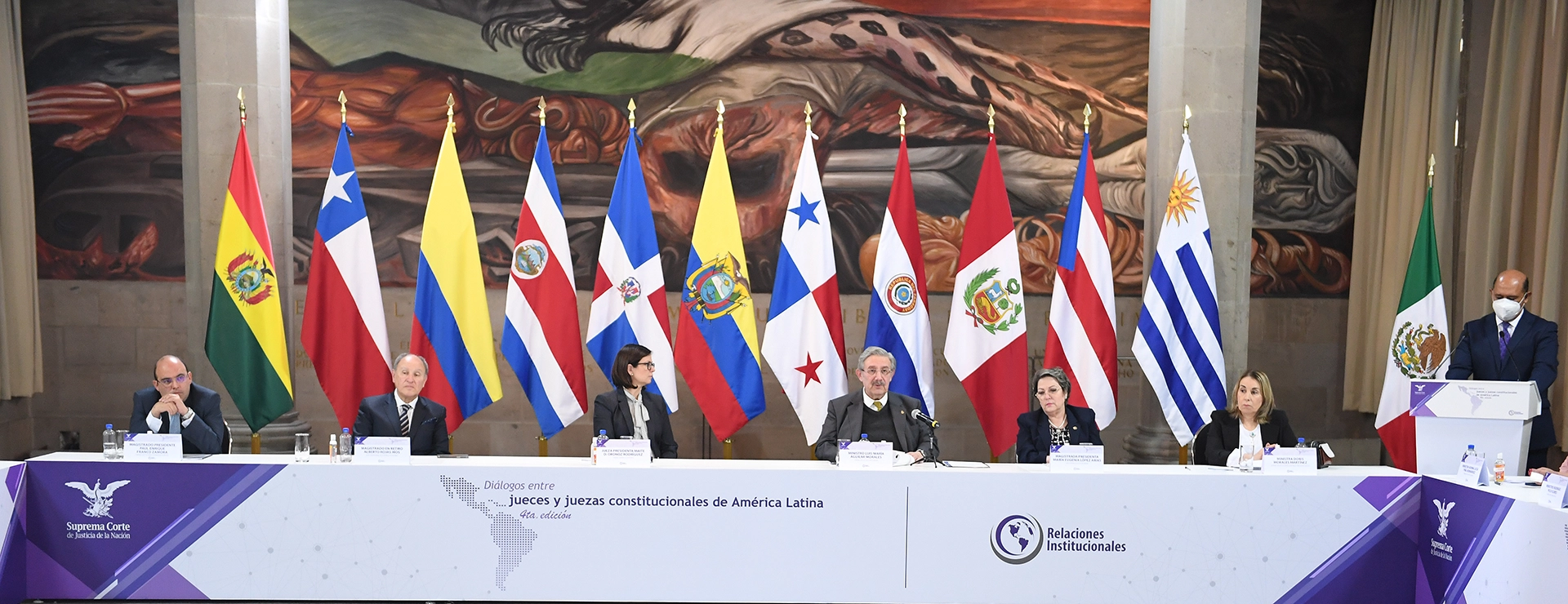 La Jueza Presidenta Oronoz Rodríguez participó en el Diálogo 5 “Derechos Laborales y la Seguridad Social”.