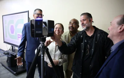 Delegación del Tribunal Supremo visita el Instituto de Ciencias Forenses para conocer avances tecnológicos en la investigación criminal