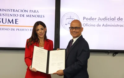 ASUME y el Poder Judicial firman acuerdo para agilizar el manejo de casos de pensión alimentaria