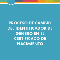 Imagen proceso de cambio identificador de género